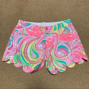 Lilly Pulitzer Colorful Buttercup Shorts